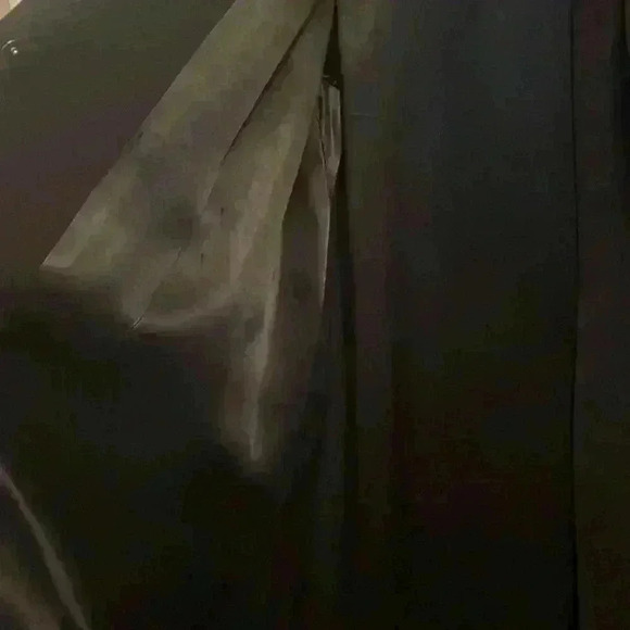 Vintage Madame  Rundge Full length Navy Coat - Picture 6 of 9